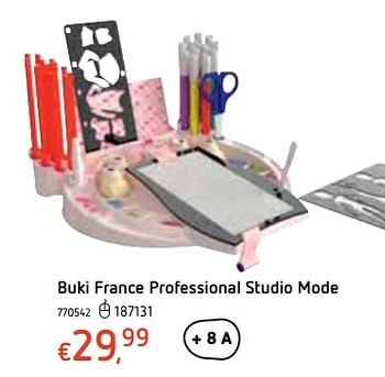 Promotions Buki france professional studio mode - Buki France - Valide de 18/10/2018 à 06/12/2018 chez Dreamland