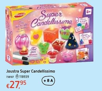 Promoties Joustra super candellissimo - Joustra - Geldig van 18/10/2018 tot 06/12/2018 bij Dreamland