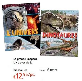 Promotions La grande imagerie dinosaures - Produit maison - Dreamland - Valide de 18/10/2018 à 06/12/2018 chez Dreamland