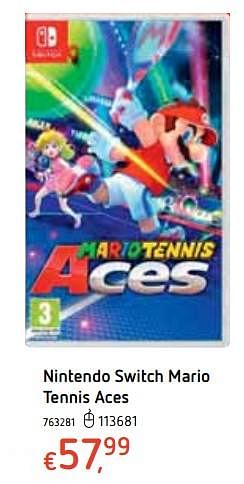 Promotions Nintendo switch mario tennis aces - Nintendo - Valide de 18/10/2018 à 06/12/2018 chez Dreamland