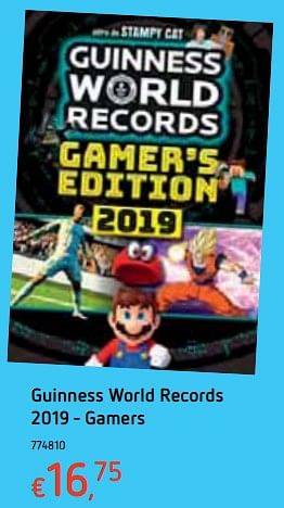 Promotions Guinness world records 2019 - gamers - Produit maison - Dreamland - Valide de 18/10/2018 à 06/12/2018 chez Dreamland