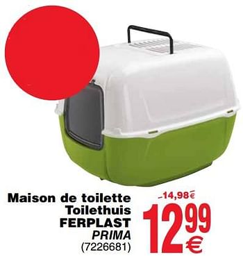 Promoties Maison de toilette toilethuis ferplast prima - Ferplast - Geldig van 16/10/2018 tot 29/10/2018 bij Cora