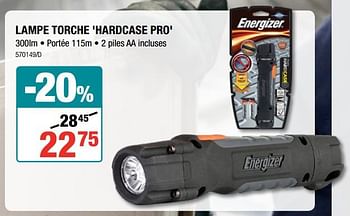 Promotions Energizer lampe torche `hardcase pro` - Energizer - Valide de 18/10/2018 à 11/11/2018 chez HandyHome
