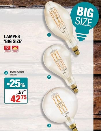 Promotions Lampes `big size` - Eglo - Valide de 18/10/2018 à 11/11/2018 chez HandyHome