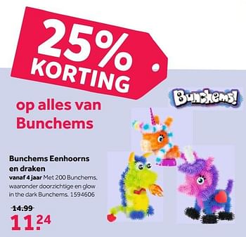 Promoties Eenhoorns en draken - Bunchems - Geldig van 15/10/2018 tot 04/11/2018 bij Intertoys