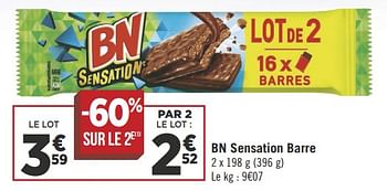 Promotions Bn sensation barre - BN - Valide de 16/10/2018 à 28/10/2018 chez Géant Casino