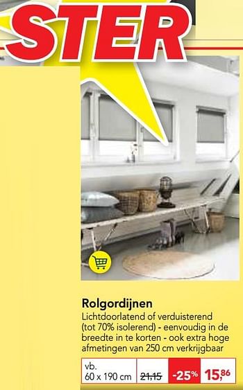 Promoties Rolgordijnen - Decosol - Geldig van 24/10/2018 tot 06/11/2018 bij Makro