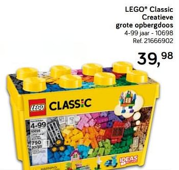 Promoties Lego classic creatieve grote opbergdoos - Lego - Geldig van 16/10/2018 tot 11/12/2018 bij Supra Bazar