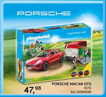 Promoties Porsche macan gts - Playmobil - Geldig van 16/10/2018 tot 11/12/2018 bij Supra Bazar