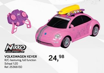 Promoties Volkswagen kever - Nikko - Geldig van 16/10/2018 tot 11/12/2018 bij Supra Bazar