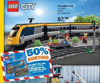 Promotions Passagierstrein - Lego - Valide de 16/10/2018 à 11/12/2018 chez Supra Bazar