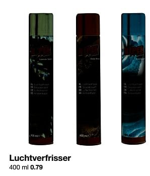 Promoties Hyper fresh luchtverfrisser - Hyper Fresh - Geldig van 20/10/2018 tot 26/10/2018 bij Zeeman