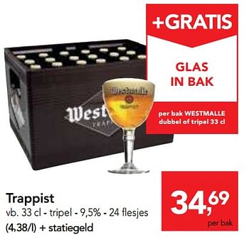 Promoties Trappist - Westmalle - Geldig van 24/10/2018 tot 06/11/2018 bij Makro