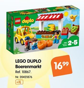 Promoties Lego duplo boerenmarkt - Lego - Geldig van 17/10/2018 tot 29/11/2018 bij Fun