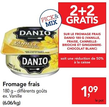 Promoties Fromage frais - Danone - Geldig van 24/10/2018 tot 06/11/2018 bij Makro