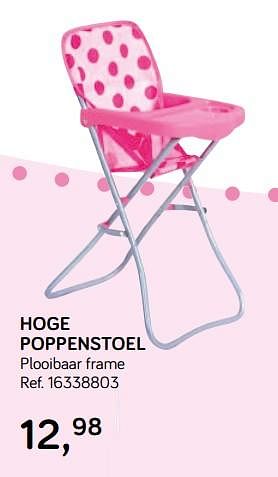 Promoties Hoge poppenstoel - Huismerk - Supra Bazar - Geldig van 16/10/2018 tot 11/12/2018 bij Supra Bazar