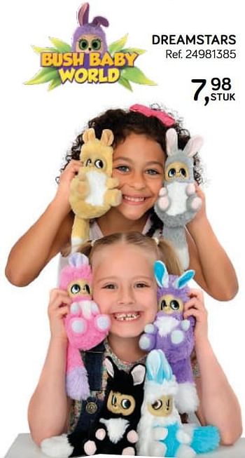 Promoties Dreamstars - Bush Baby World - Geldig van 16/10/2018 tot 11/12/2018 bij Supra Bazar