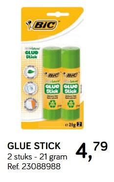 Promoties Glue stick - BIC - Geldig van 16/10/2018 tot 11/12/2018 bij Supra Bazar