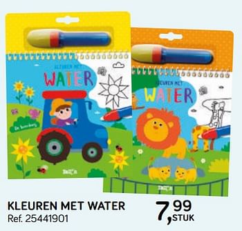 Promoties Kleuren met water - Huismerk - Supra Bazar - Geldig van 16/10/2018 tot 11/12/2018 bij Supra Bazar