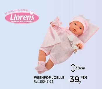 Promoties Weenpop joelle - Llorens - Geldig van 16/10/2018 tot 11/12/2018 bij Supra Bazar