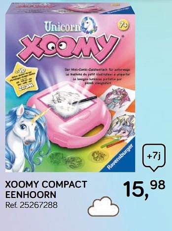 Promoties Xoomy compact eenhoorn - Ravensburger - Geldig van 16/10/2018 tot 11/12/2018 bij Supra Bazar