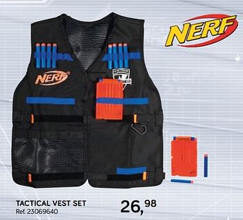 Promoties Tactical vest set - Nerf - Geldig van 16/10/2018 tot 11/12/2018 bij Supra Bazar