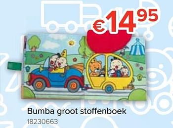 Promoties Bumba groot stoffenboek - Bumba - Geldig van 20/10/2018 tot 06/12/2018 bij Euro Shop