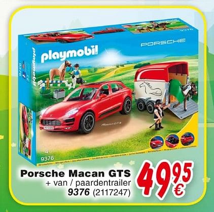 playmobil 9376 porsche macan gts