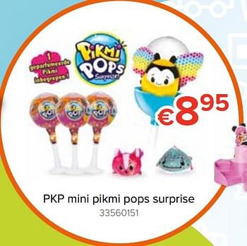 Promoties Pkp mini pikmi pops surprise - Pikmi Pops - Geldig van 20/10/2018 tot 06/12/2018 bij Euro Shop