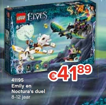 Promoties 41195 emily en noctura`s duel - Lego - Geldig van 20/10/2018 tot 06/12/2018 bij Euro Shop