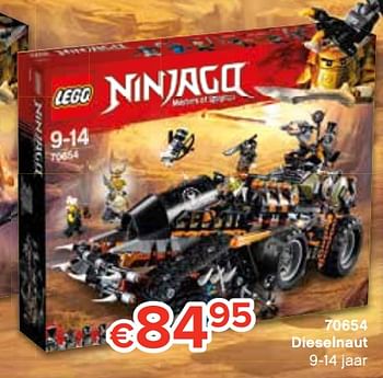 Promoties 70654 dieselnaut - Lego - Geldig van 20/10/2018 tot 06/12/2018 bij Euro Shop