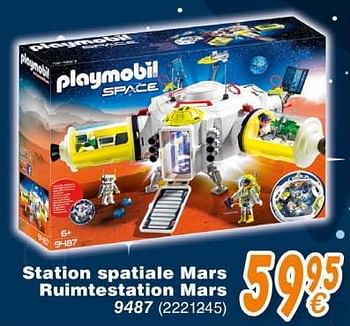 Promotions Station spatiale mars ruimtestation mars 9487 - Playmobil - Valide de 19/10/2018 à 08/12/2018 chez Cora