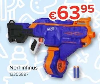 Promoties Nerf infinus - Hasbro - Geldig van 20/10/2018 tot 06/12/2018 bij Euro Shop