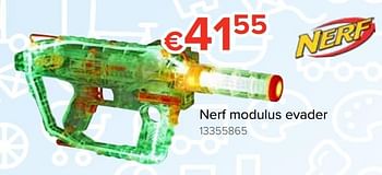 Promoties Nerf modulus evader - Hasbro - Geldig van 20/10/2018 tot 06/12/2018 bij Euro Shop