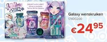 Promoties Galaxy wenskruiken - Nebulous Stars - Geldig van 20/10/2018 tot 06/12/2018 bij Euro Shop