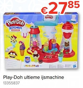 Promotions Play-doh ultieme ijsmachine - Hasbro - Valide de 20/10/2018 à 06/12/2018 chez Euro Shop