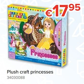 Promotions Plush craft princesses - Sticky Mosaics - Valide de 20/10/2018 à 06/12/2018 chez Euro Shop