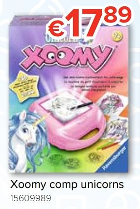 Promoties Xoomy comp unicorns - Ravensburger - Geldig van 20/10/2018 tot 06/12/2018 bij Euro Shop