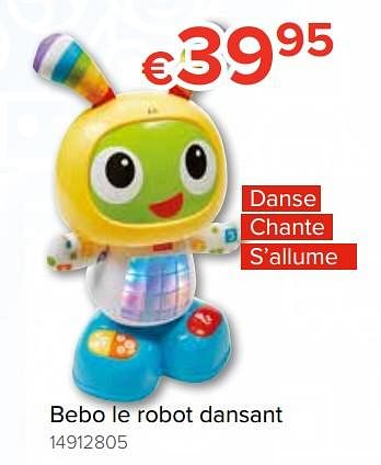 Promotions Bebo le robot dansant - Fisher-Price - Valide de 20/10/2018 à 06/12/2018 chez Euro Shop