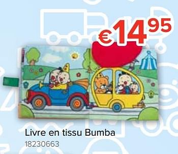 Promotions Livre en tissu bumba - Bumba - Valide de 20/10/2018 à 06/12/2018 chez Euro Shop