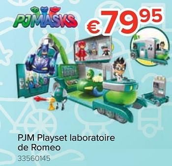 Promotions Pjm playset laboratoire de romeo - PyjaMasques - Valide de 20/10/2018 à 06/12/2018 chez Euro Shop