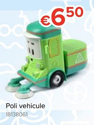Promotions Poli vehicule - Robocar Poli  - Valide de 20/10/2018 à 06/12/2018 chez Euro Shop