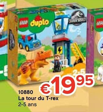 Promotions 10880 la tour du t-rex - Lego - Valide de 20/10/2018 à 06/12/2018 chez Euro Shop