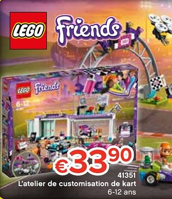 Promotions 41351 l`atelier de customisation de kart - Lego - Valide de 20/10/2018 à 06/12/2018 chez Euro Shop
