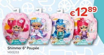 Promotions Shimmer 6 poupée - Mattel - Valide de 20/10/2018 à 06/12/2018 chez Euro Shop