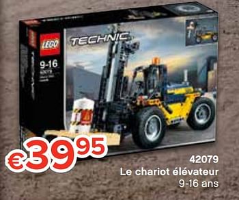 Promoties 42079 le chariot élévateur - Lego - Geldig van 20/10/2018 tot 06/12/2018 bij Euro Shop