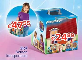 Promotions 5167 maison transportable - Playmobil - Valide de 20/10/2018 à 06/12/2018 chez Euro Shop