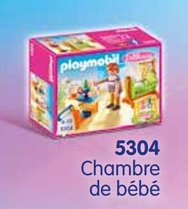 Promotions 5304 chambre de bébé - Playmobil - Valide de 20/10/2018 à 06/12/2018 chez Euro Shop