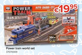 Promotions Power train world set - Powertrains - Valide de 20/10/2018 à 06/12/2018 chez Euro Shop