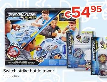 Promoties Switch strike battle tower - Hasbro - Geldig van 20/10/2018 tot 06/12/2018 bij Euro Shop